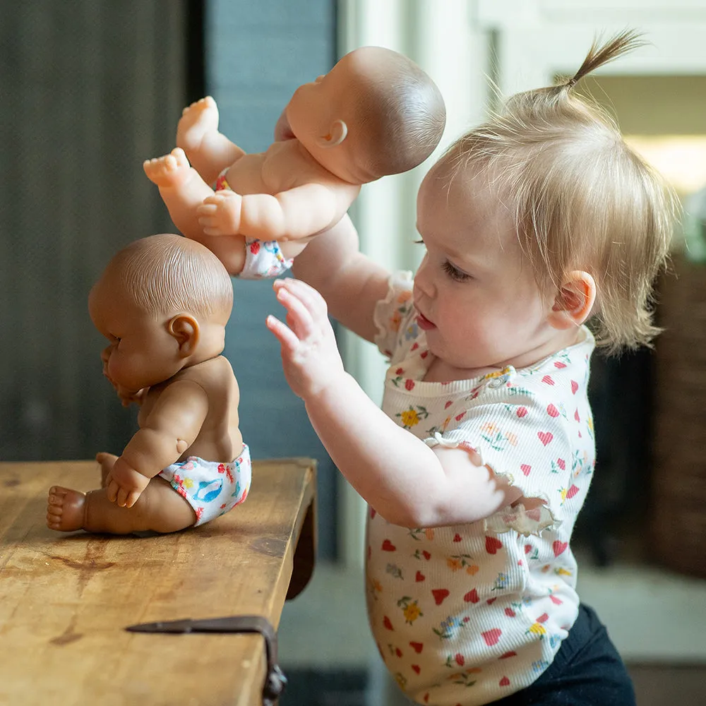 10" Huggable Multicultural Baby Dolls | Set of 4 with Realistic Details