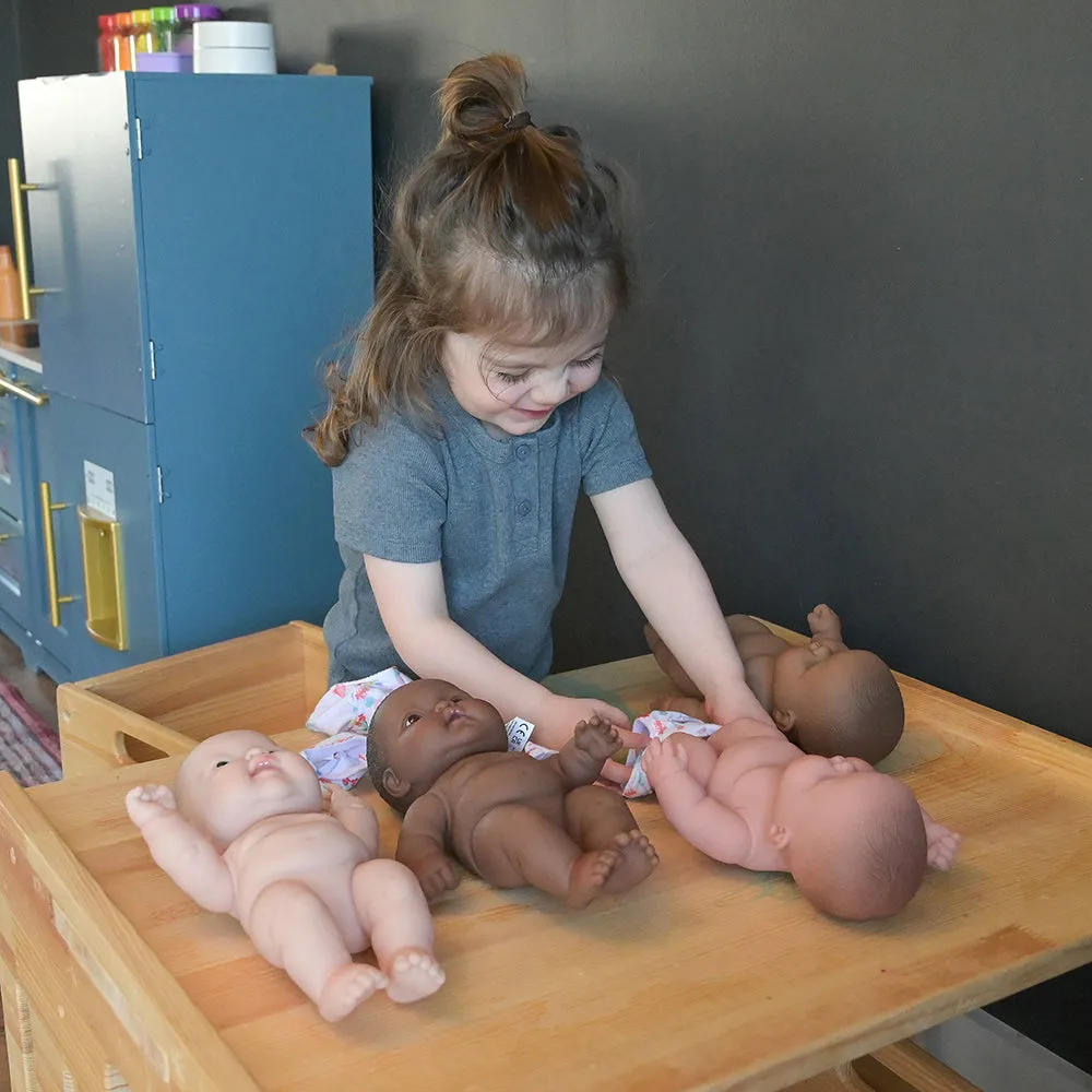 10" Huggable Multicultural Baby Dolls | Set of 4 with Realistic Details