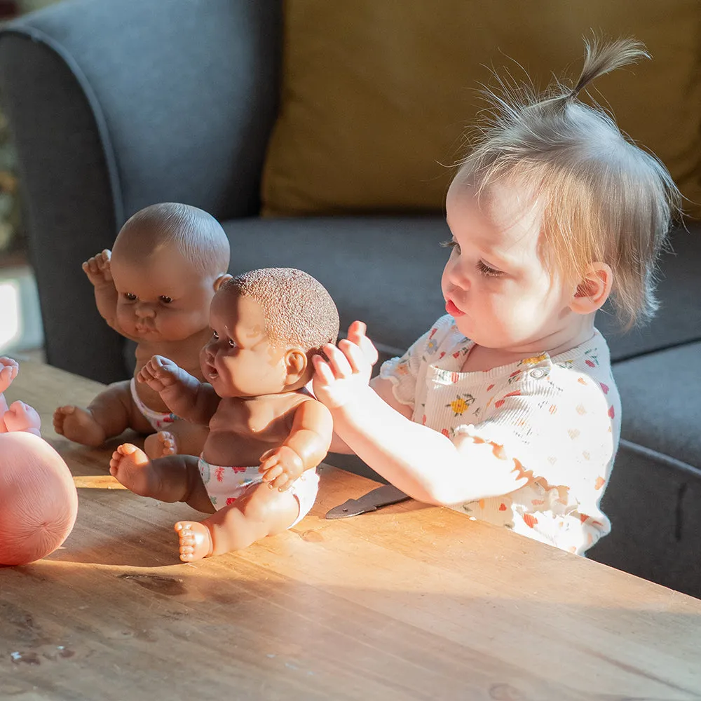 10" Huggable Multicultural Baby Dolls | Set of 4 with Realistic Details