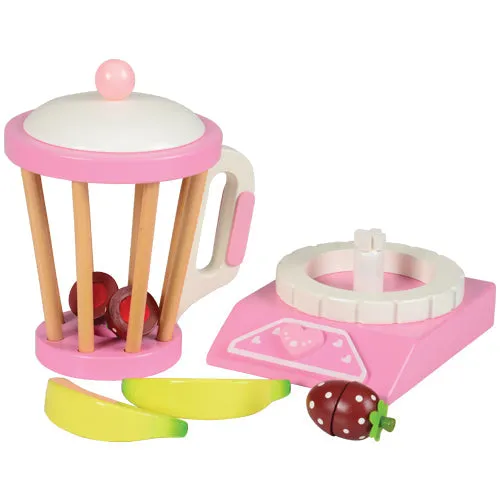13-Piece Wooden Kitchen Accessories Set with Blender, Toaster & Scale