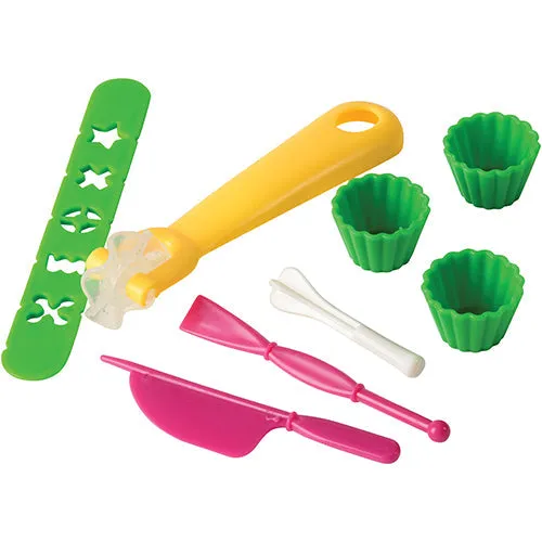 51-Piece Deluxe Dough Food Play Set | Create Pretend Pizza, Burgers & Ice Cream