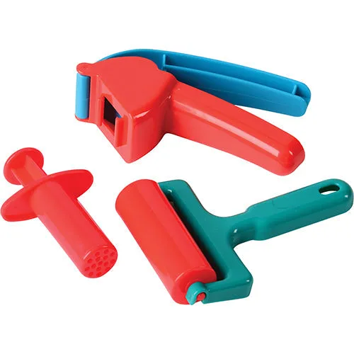 51-Piece Deluxe Dough Food Play Set | Create Pretend Pizza, Burgers & Ice Cream