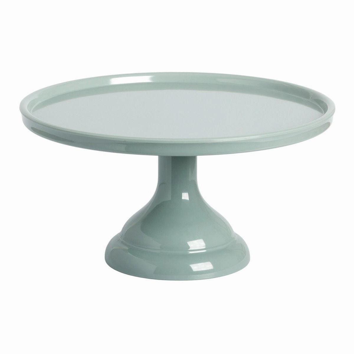 A Little Lovely Company Cake Stand: Small - Sage Green