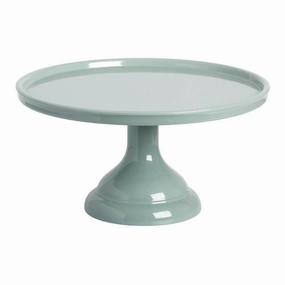 A Little Lovely Company Cake Stand: Small - Sage Green