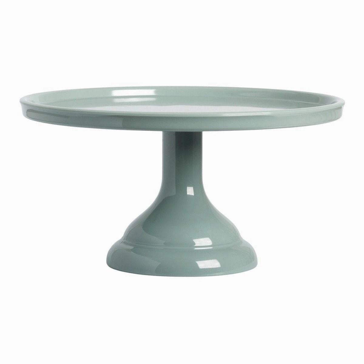 A Little Lovely Company Cake Stand: Small - Sage Green