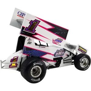 Acme 1/18 Diecast Winged Sprint Car - #1 Logan Wagner ZEMCO Mac Magee Motorsports
