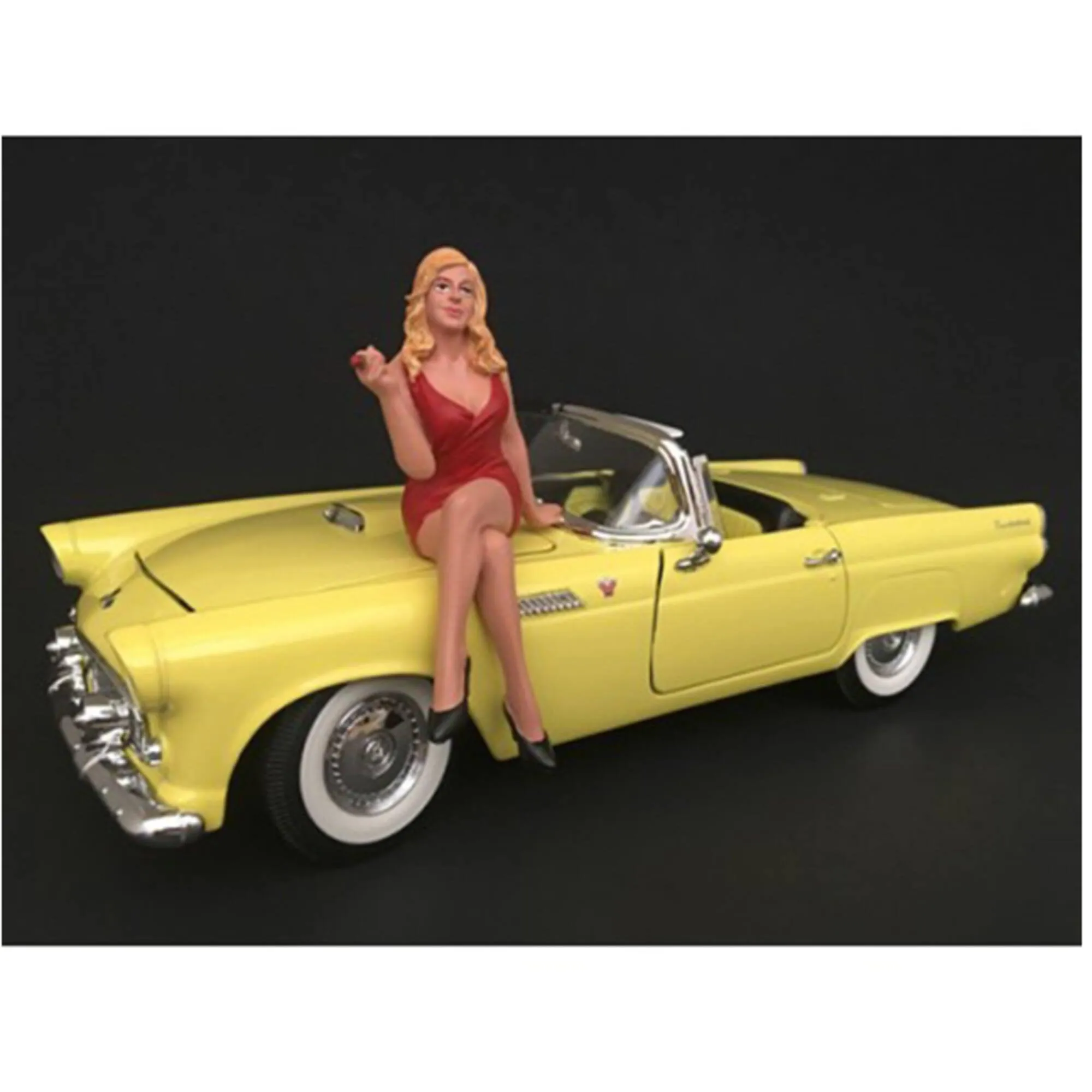 American Diorama 70's Style Figurine IV - Polyresin For 1/18 Scale Models Blister Pack