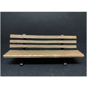 American Diorama Accessory Set - Park Bench Polyresin for 1/24 Scale Models, 2 Piece