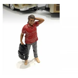 American Diorama Figure 4 - Campers Poly-Resin Material for 1/18 Scale Models