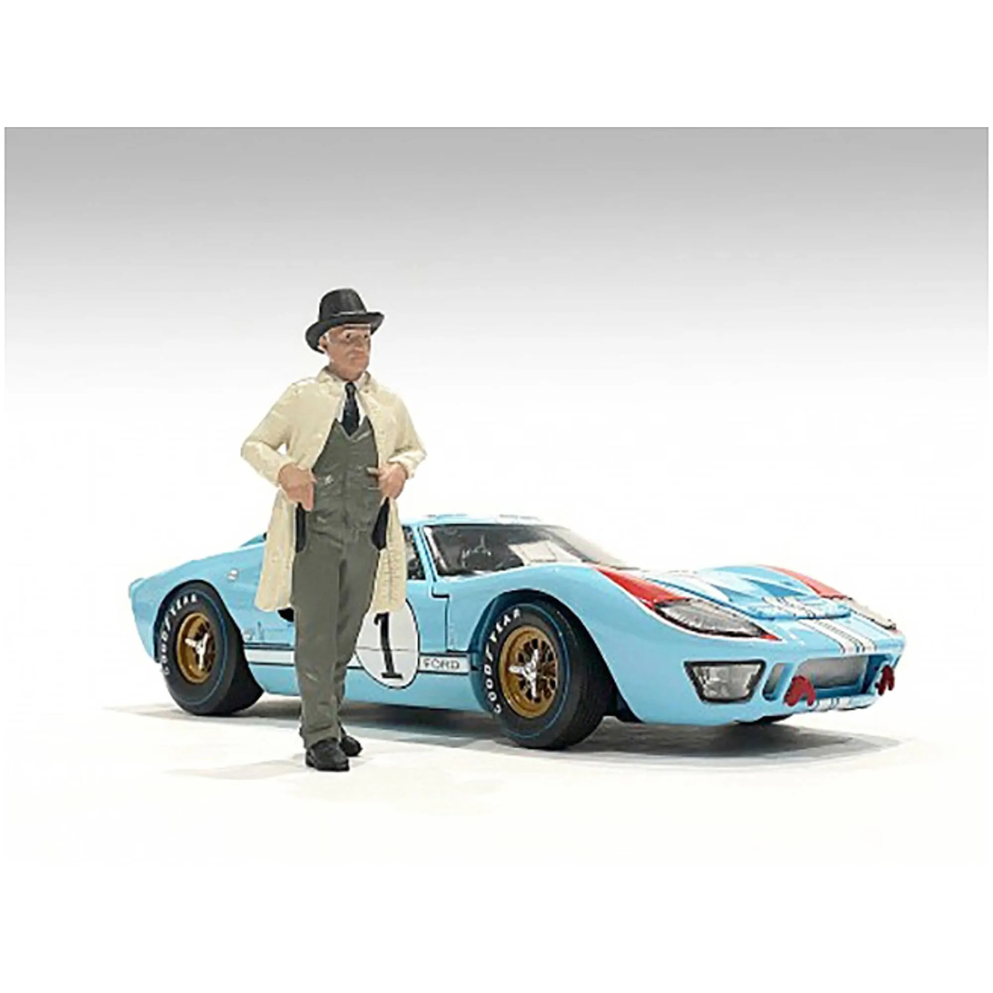 American Diorama Figurine II - Polyresin Material Race Day 2 for 1/18 Scale Models