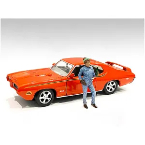 American Diorama Figurine - Retro Female Mechanic IV 1/24 Scale Models Poly Resin
