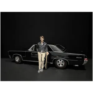 American Diorama Figurine - Skateboarder III Polyresin Material for 1/24 Models