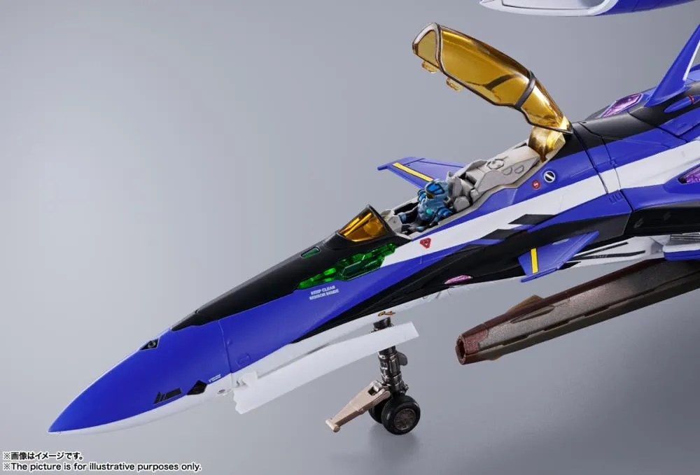 Bandai DX Chogokin Macross Delta Robotech YF-29 Durandal Valkyrie (Maximilian Jenius) Full Set Pack Action Figure