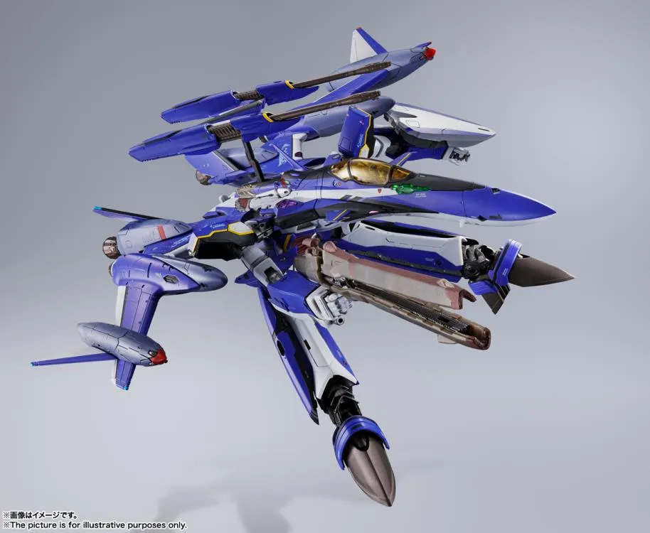 Bandai DX Chogokin Macross Delta Robotech YF-29 Durandal Valkyrie (Maximilian Jenius) Full Set Pack Action Figure