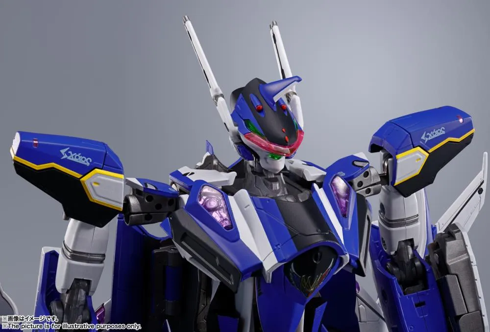 Bandai DX Chogokin Macross Delta Robotech YF-29 Durandal Valkyrie (Maximilian Jenius) Full Set Pack Action Figure