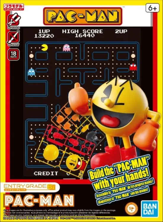 Bandai Entry Grade Pac-Man Model Kit