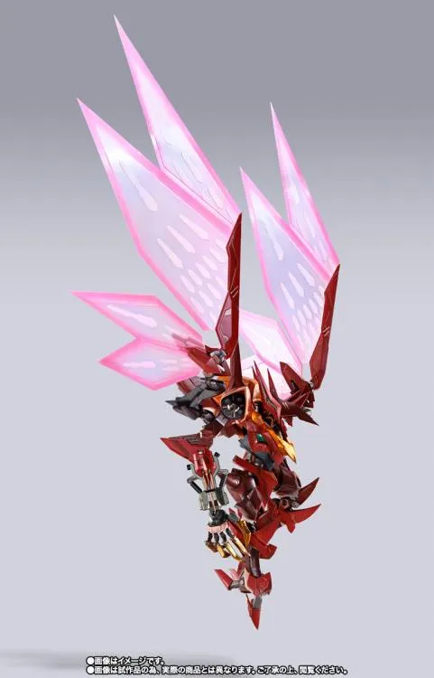 Bandai Metal Build Dragon Scale Code Geass: Lelouch of the Rebellion R2 Type-02/F1Z Guren S.E.I.T.E.N. Eight Elements Action Figure