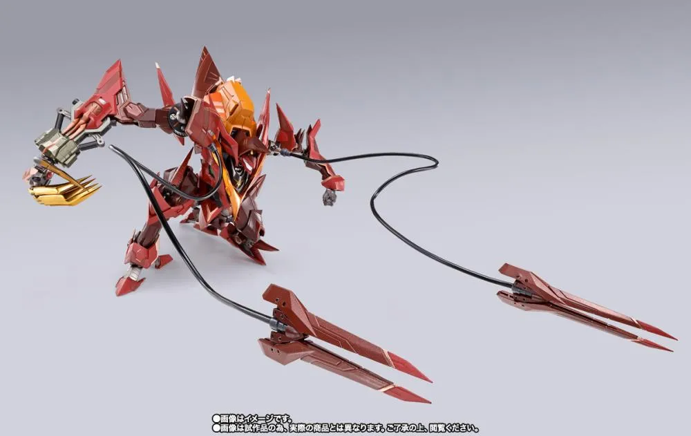 Bandai Metal Build Dragon Scale Code Geass: Lelouch of the Rebellion R2 Type-02/F1Z Guren S.E.I.T.E.N. Eight Elements Action Figure