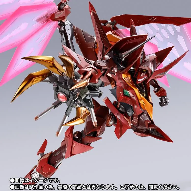 Bandai Metal Build Dragon Scale Code Geass: Lelouch of the Rebellion R2 Type-02/F1Z Guren S.E.I.T.E.N. Eight Elements Action Figure