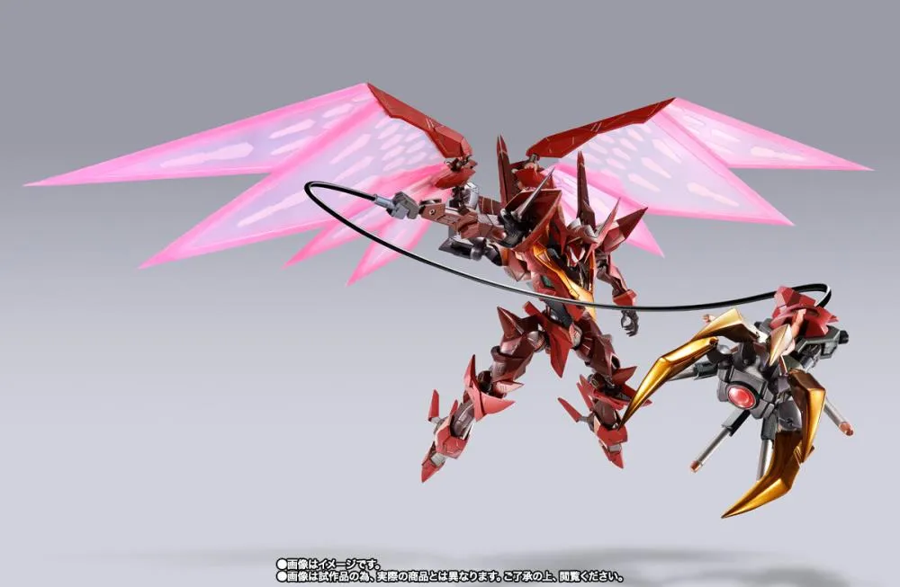 Bandai Metal Build Dragon Scale Code Geass: Lelouch of the Rebellion R2 Type-02/F1Z Guren S.E.I.T.E.N. Eight Elements Action Figure