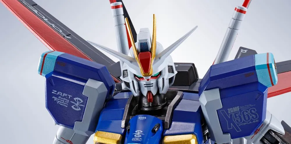 Bandai Metal Robot Spirits Gundam Seed Destiny Force Impulse Gundam Action Figure