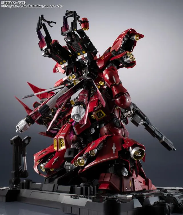 Bandai Metal Structure MSN-04 Sazabi Diecast Action Figure