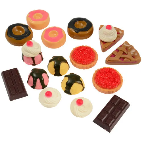 Bargain-Buffet Mini Foods | 130-Piece Realistic Play Food Set