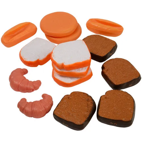 Bargain-Buffet Mini Foods | 130-Piece Realistic Play Food Set