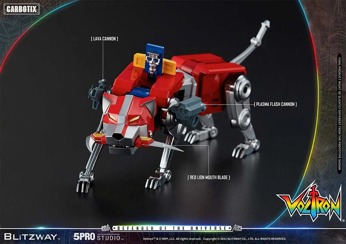 Blitzway Voltron: Defender of the Universe - 5Pro Studio CARBOTIX Series - Voltron