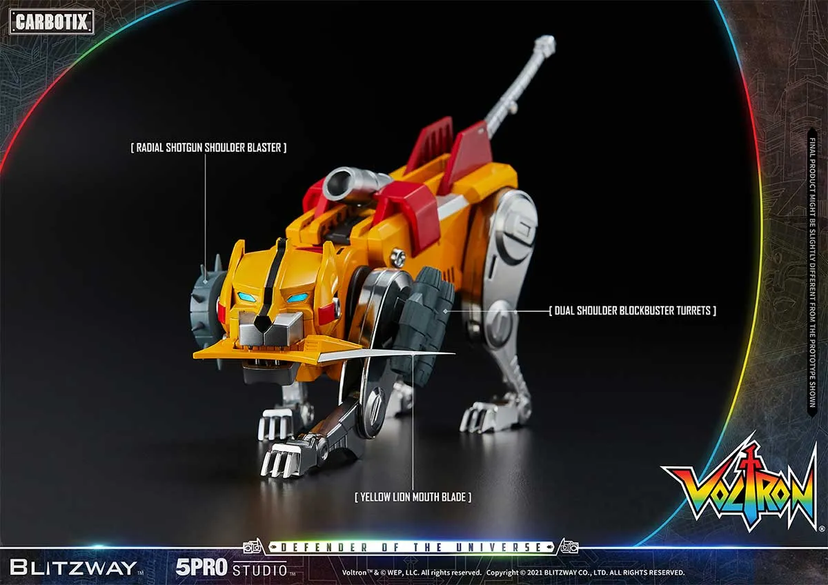 Blitzway Voltron: Defender of the Universe - 5Pro Studio CARBOTIX Series - Voltron