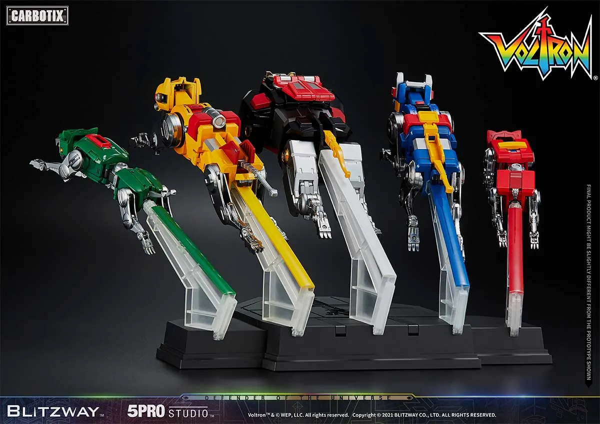 Blitzway Voltron: Defender of the Universe - 5Pro Studio CARBOTIX Series - Voltron