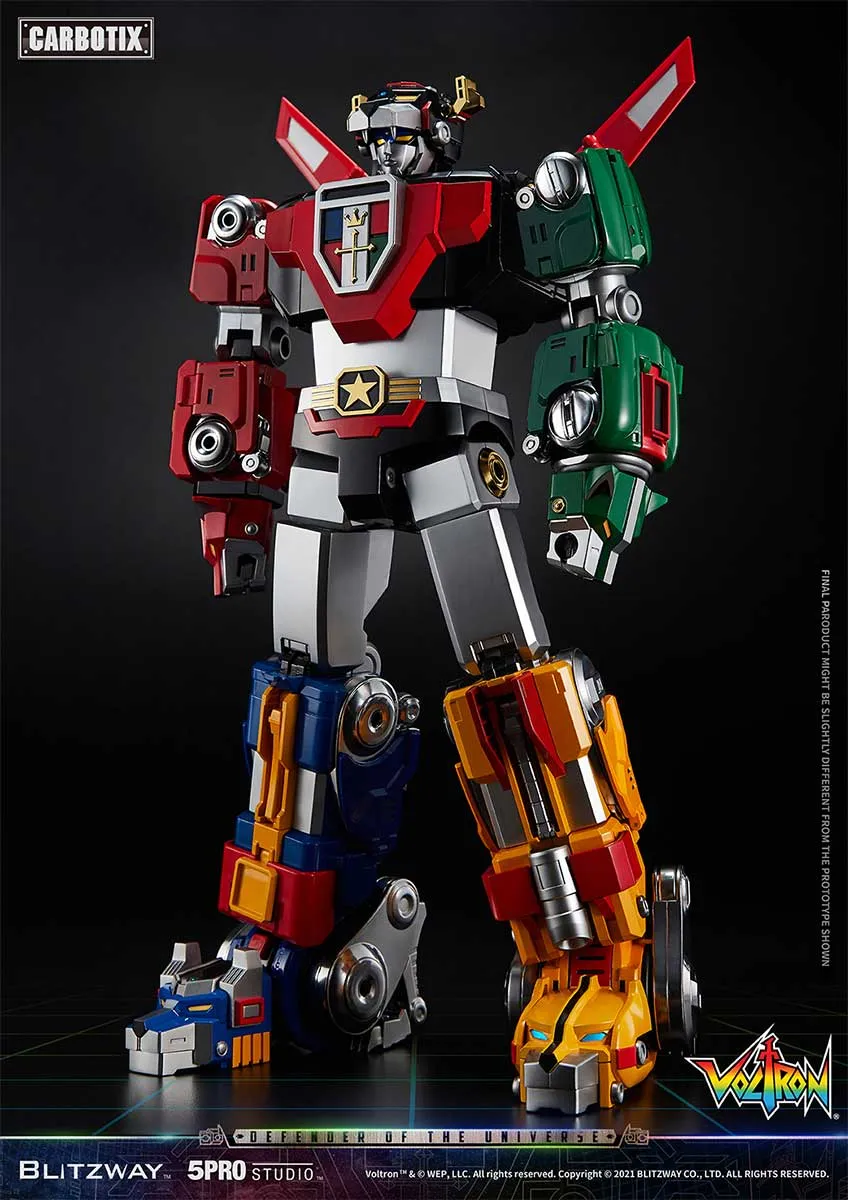 Blitzway Voltron: Defender of the Universe - 5Pro Studio CARBOTIX Series - Voltron