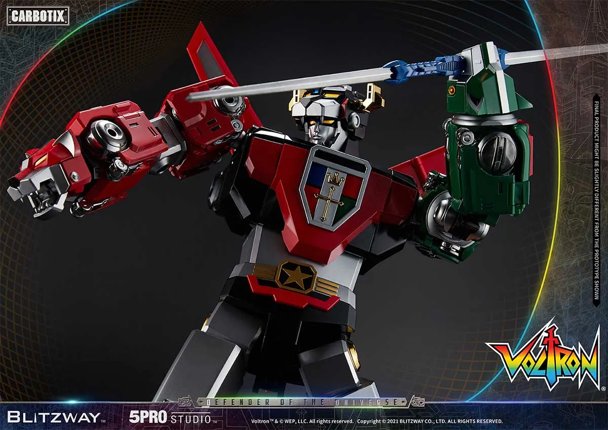 Blitzway Voltron: Defender of the Universe - 5Pro Studio CARBOTIX Series - Voltron