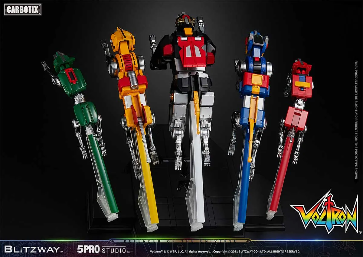 Blitzway Voltron: Defender of the Universe - 5Pro Studio CARBOTIX Series - Voltron