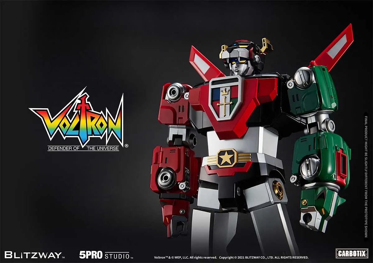 Blitzway Voltron: Defender of the Universe - 5Pro Studio CARBOTIX Series - Voltron