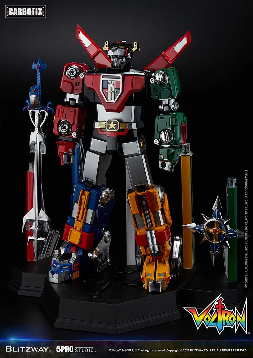 Blitzway Voltron: Defender of the Universe - 5Pro Studio CARBOTIX Series - Voltron