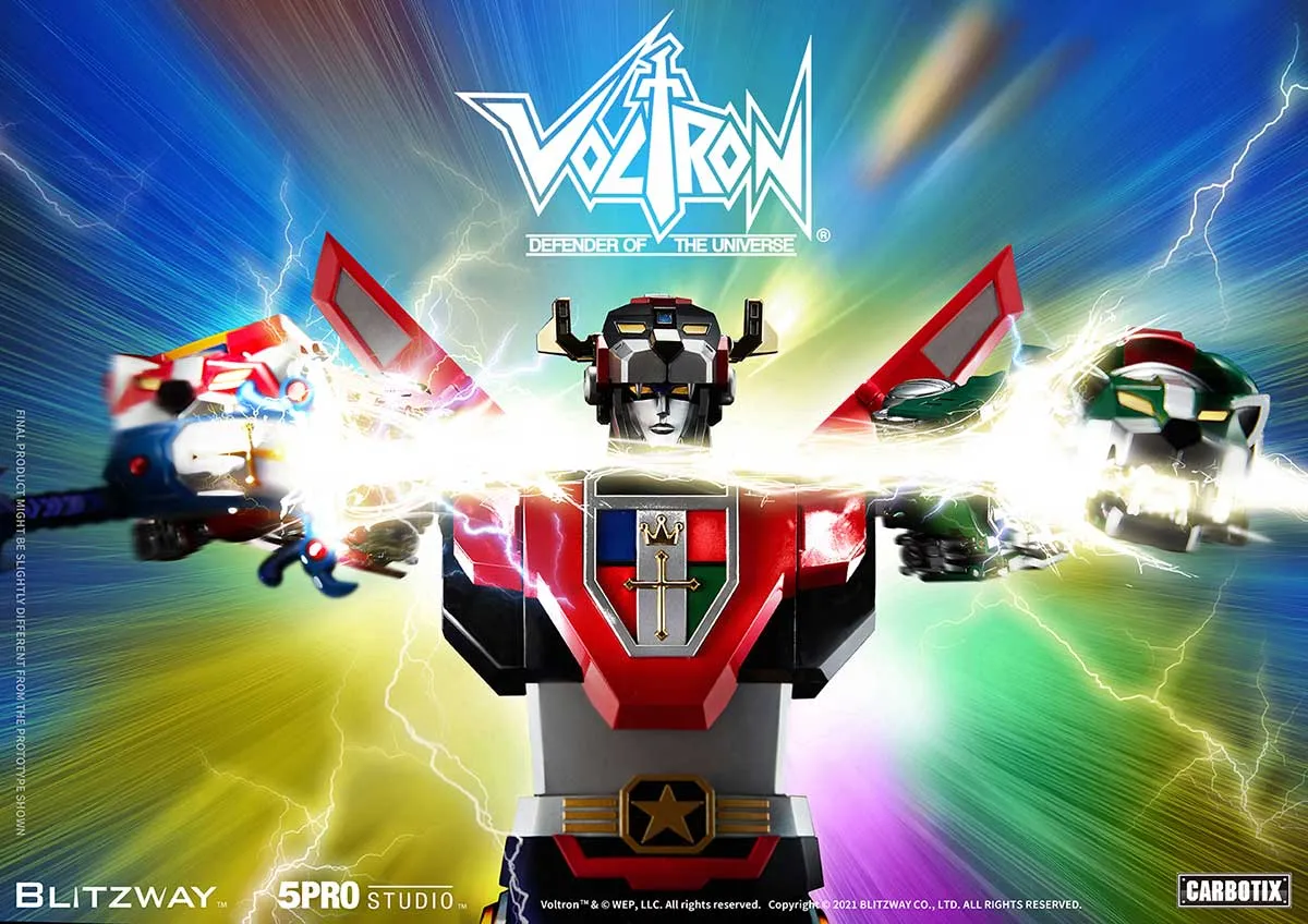 Blitzway Voltron: Defender of the Universe - 5Pro Studio CARBOTIX Series - Voltron