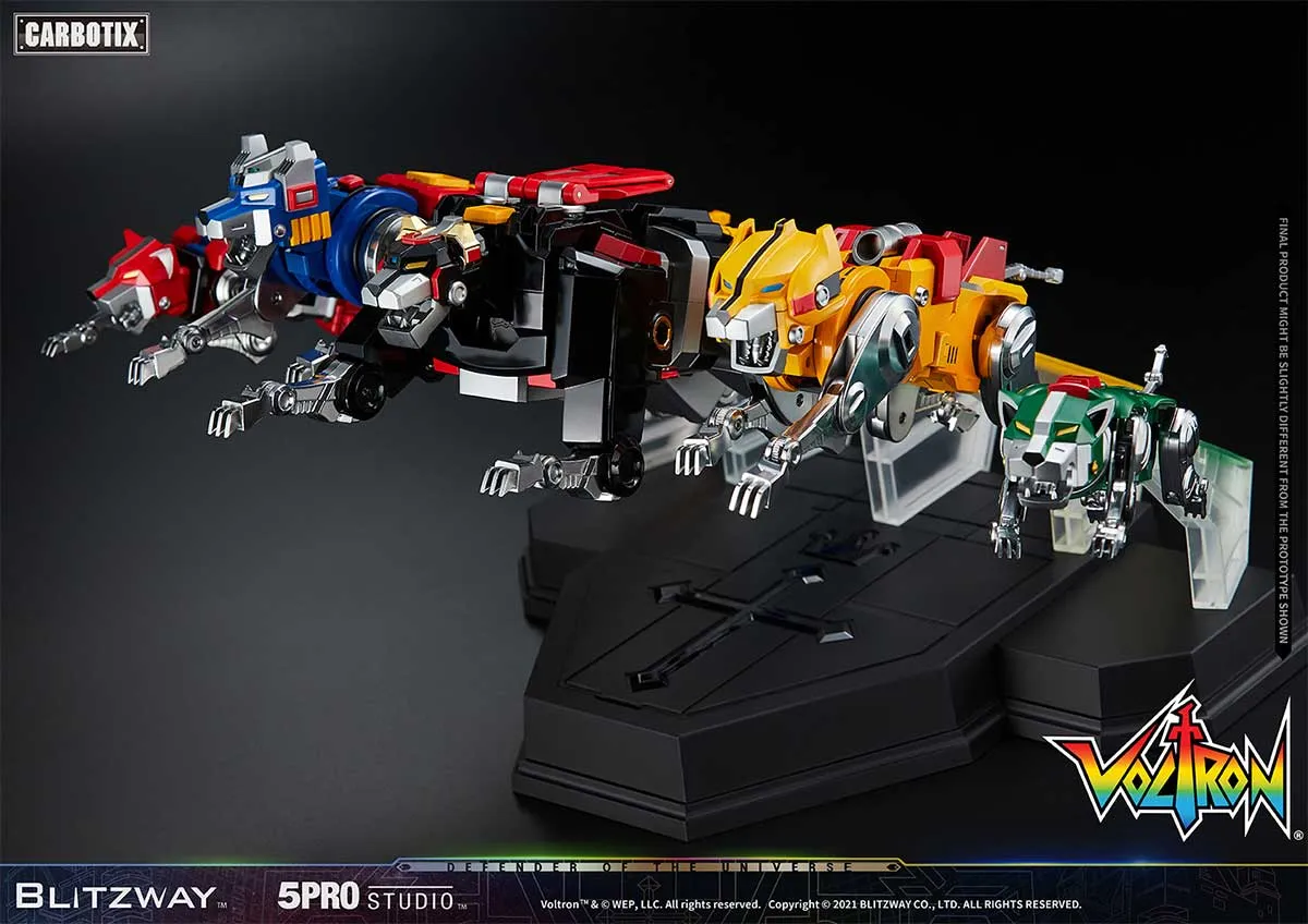 Blitzway Voltron: Defender of the Universe - 5Pro Studio CARBOTIX Series - Voltron