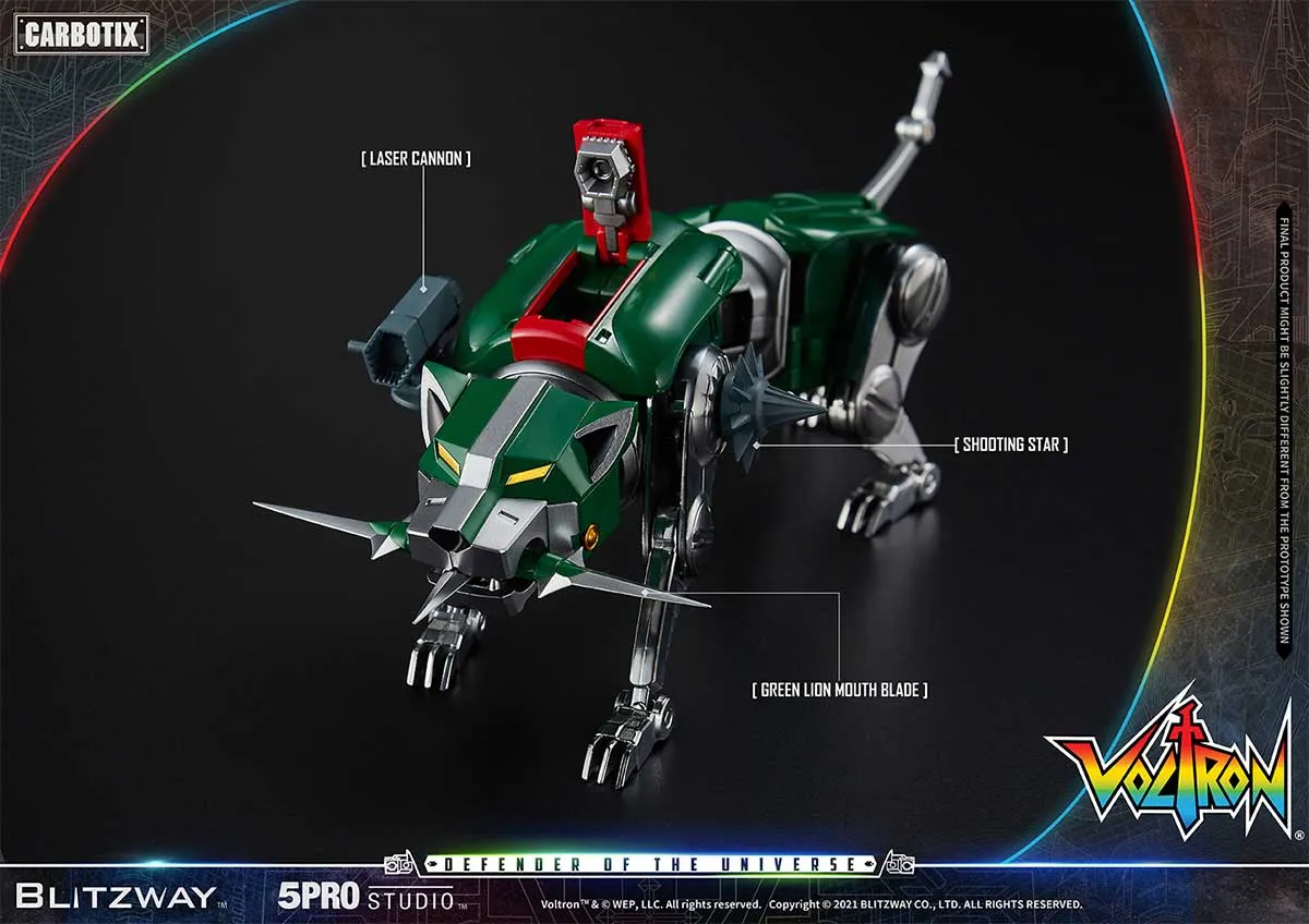 Blitzway Voltron: Defender of the Universe - 5Pro Studio CARBOTIX Series - Voltron
