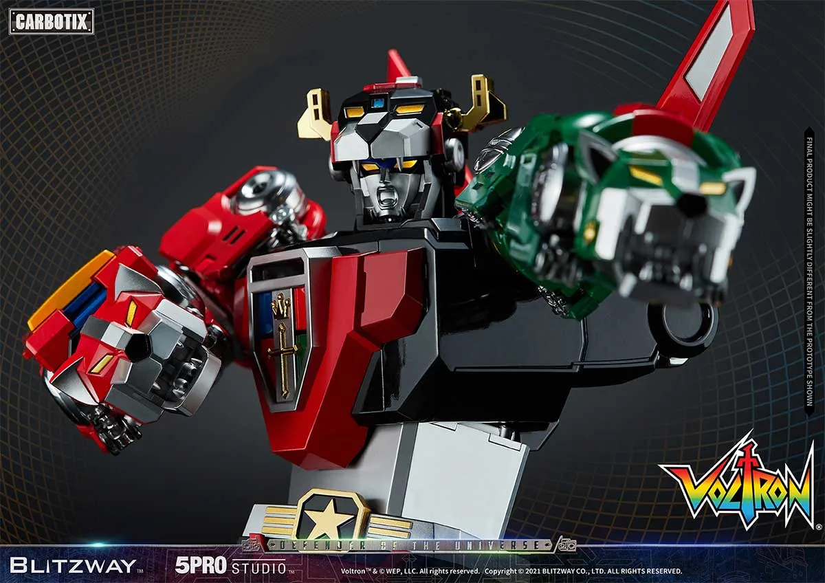 Blitzway Voltron: Defender of the Universe - 5Pro Studio CARBOTIX Series - Voltron