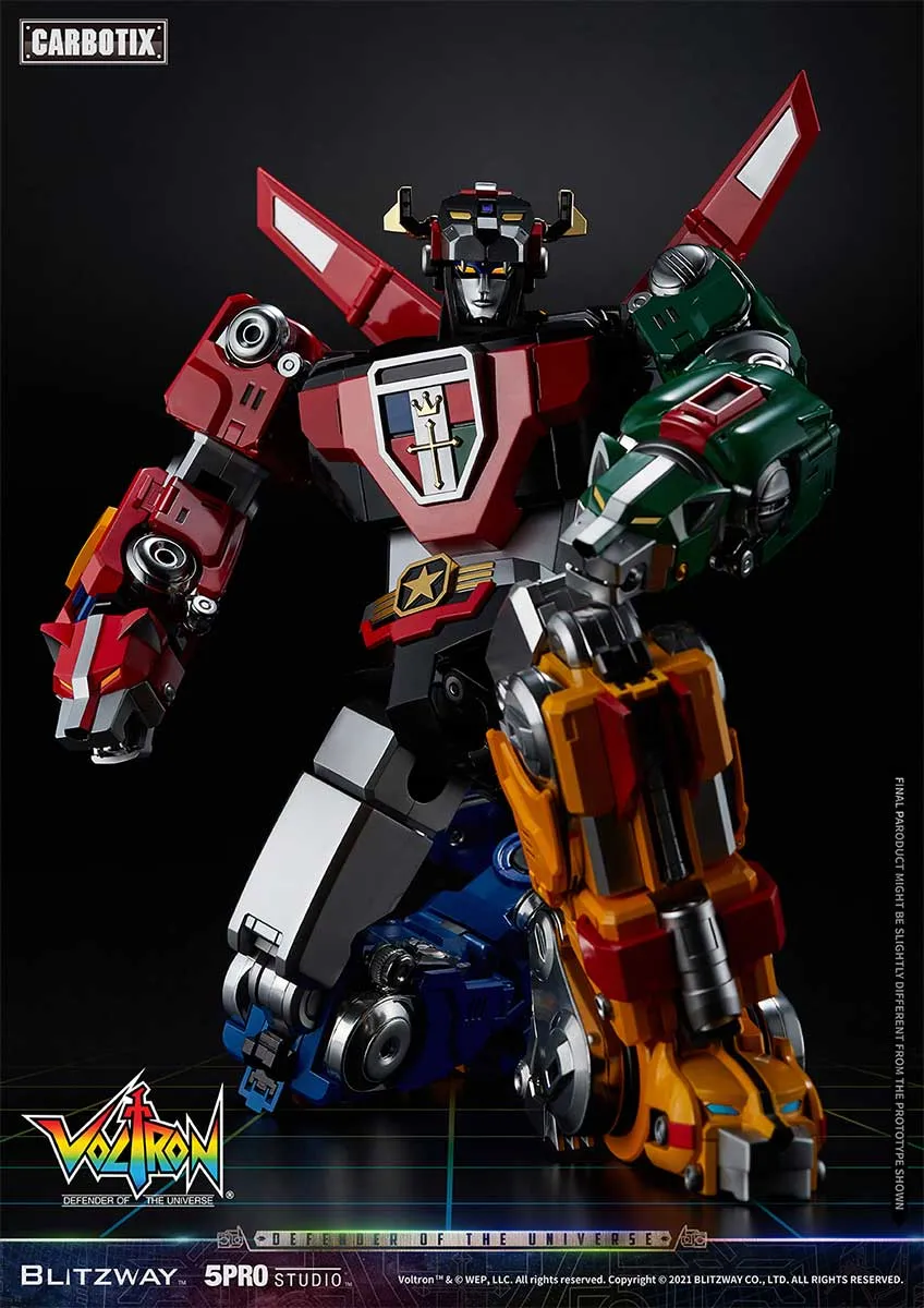 Blitzway Voltron: Defender of the Universe - 5Pro Studio CARBOTIX Series - Voltron