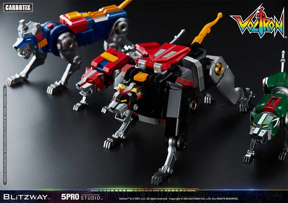 Blitzway Voltron: Defender of the Universe - 5Pro Studio CARBOTIX Series - Voltron