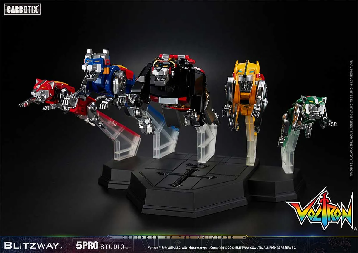 Blitzway Voltron: Defender of the Universe - 5Pro Studio CARBOTIX Series - Voltron