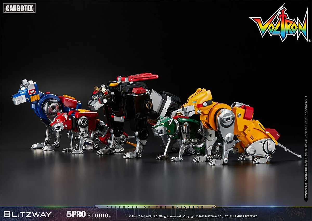 Blitzway Voltron: Defender of the Universe - 5Pro Studio CARBOTIX Series - Voltron