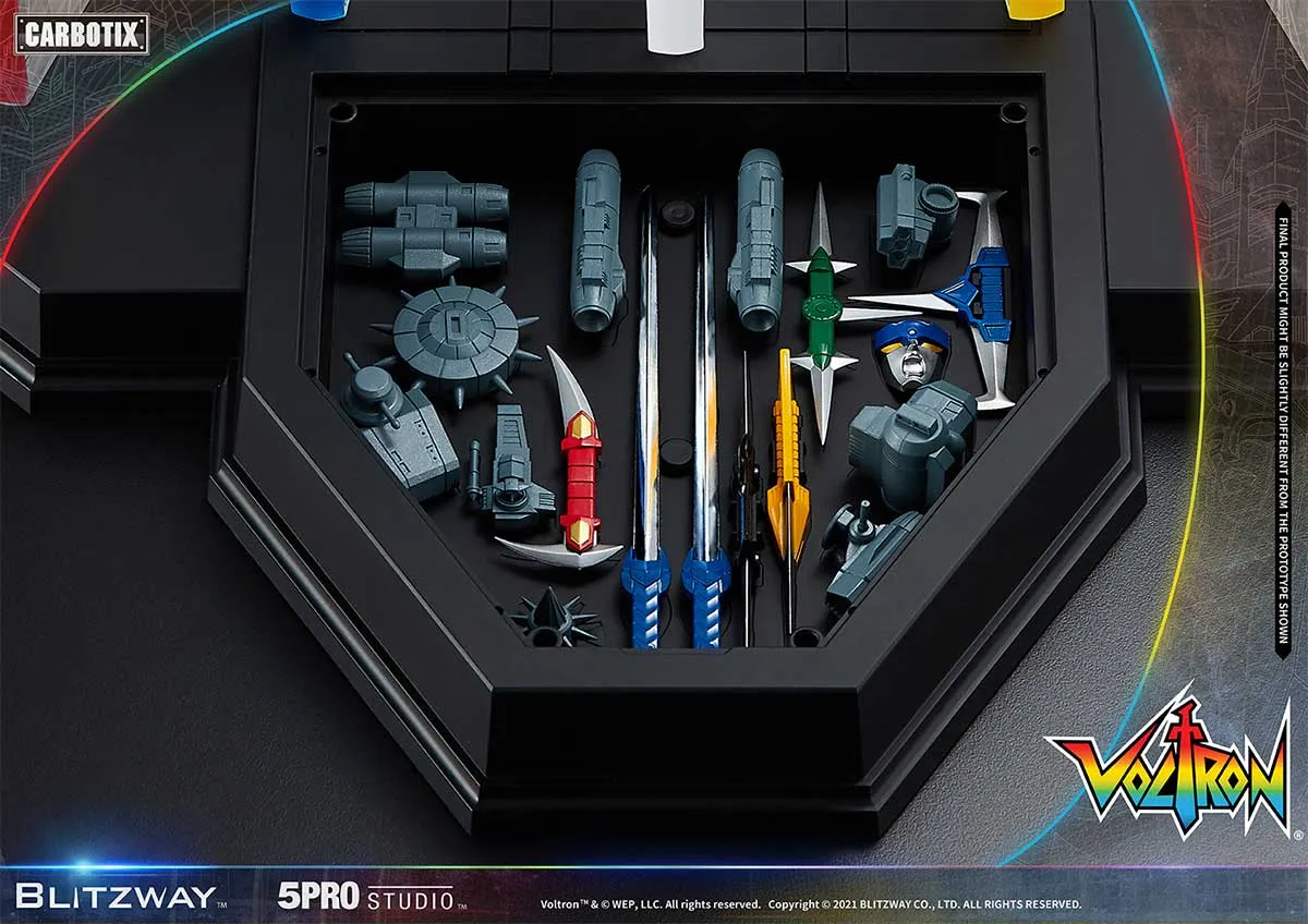 Blitzway Voltron: Defender of the Universe - 5Pro Studio CARBOTIX Series - Voltron