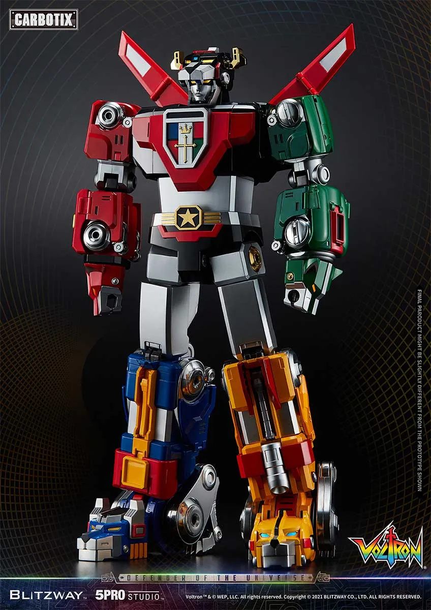 Blitzway Voltron: Defender of the Universe - 5Pro Studio CARBOTIX Series - Voltron