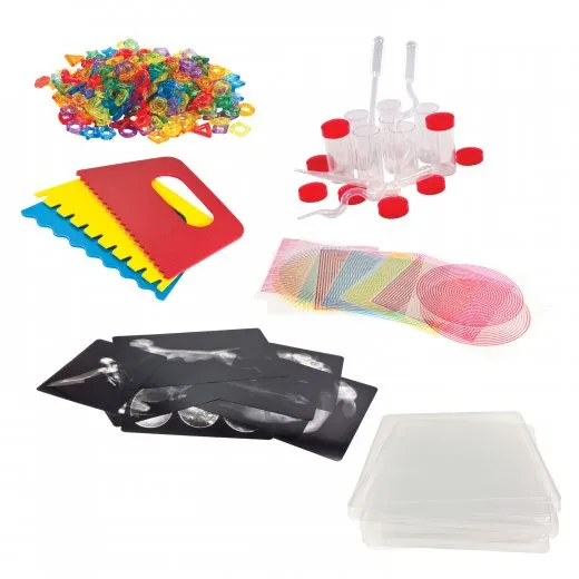 Color-Changing LED Light Cube Sensory Exploration Kit