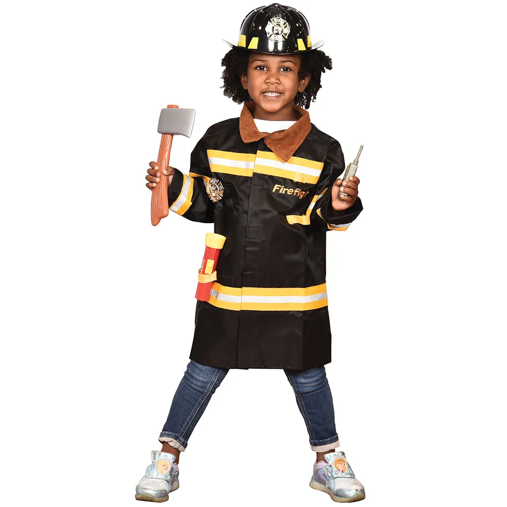 Community Helpers Dress-Up Costume Set | 6-Piece Career Outfits with Props for Ages 3–6