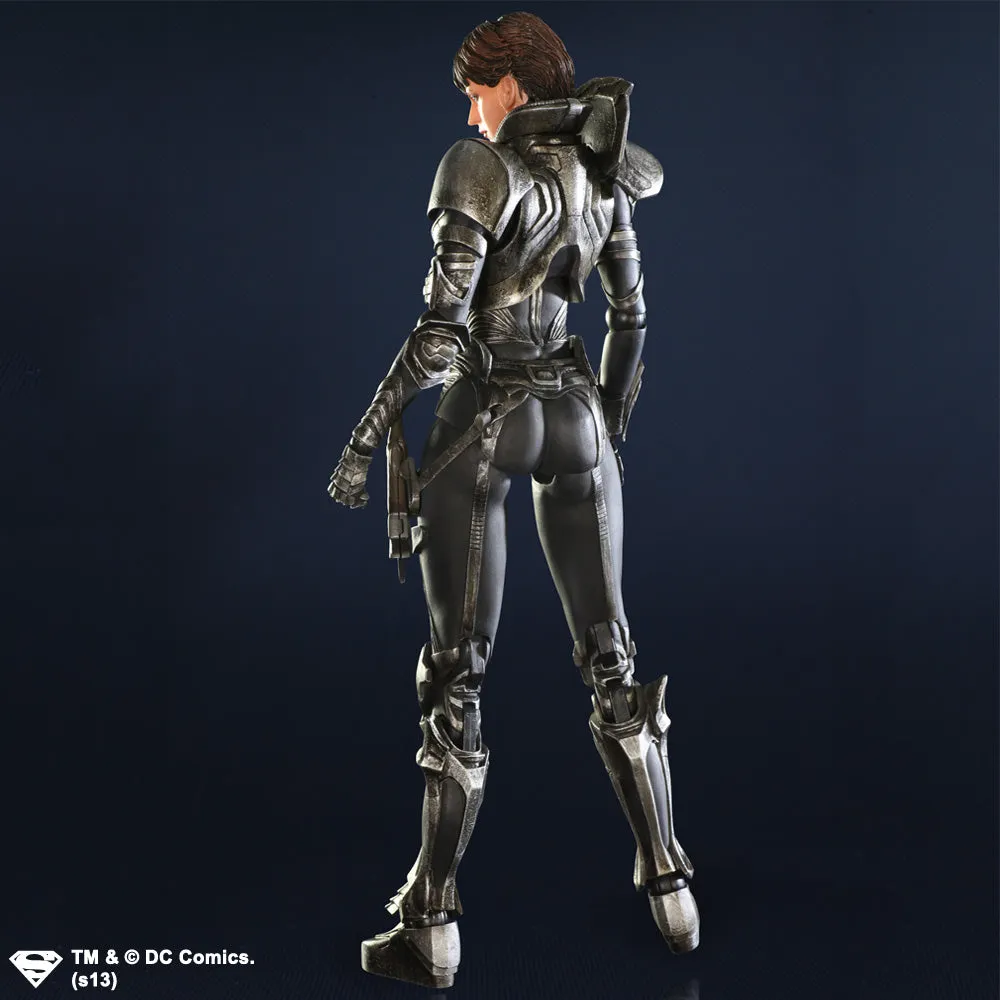 DC Universe Superman Man of Steel Faora-Ul Variant Play Arts Kai Action Figure