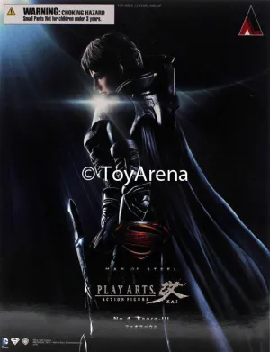 DC Universe Superman Man of Steel Faora-Ul Variant Play Arts Kai Action Figure